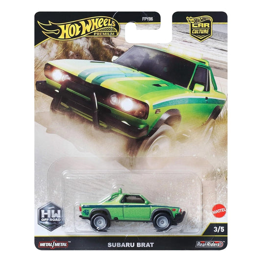 Hot Wheels Premium 1:64 Car Culture Subaru Brat