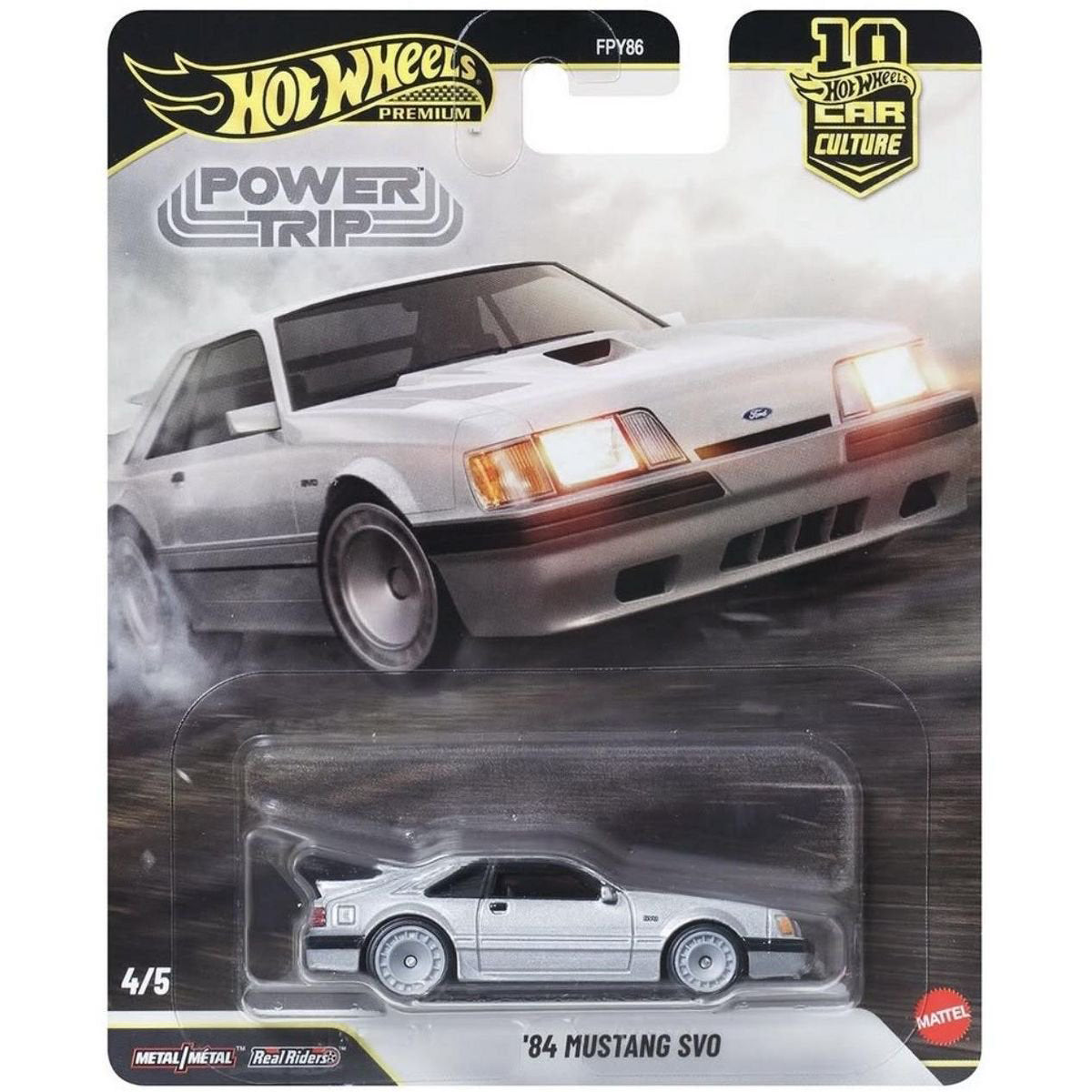 Hot Wheels Premium 1:64 Car Culture Power Trip Case R Set of 5 FPY86-961R