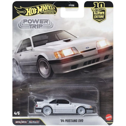 Hot Wheels Premium 1:64 Car Culture Power Trip Case R Set of 5 FPY86-961R