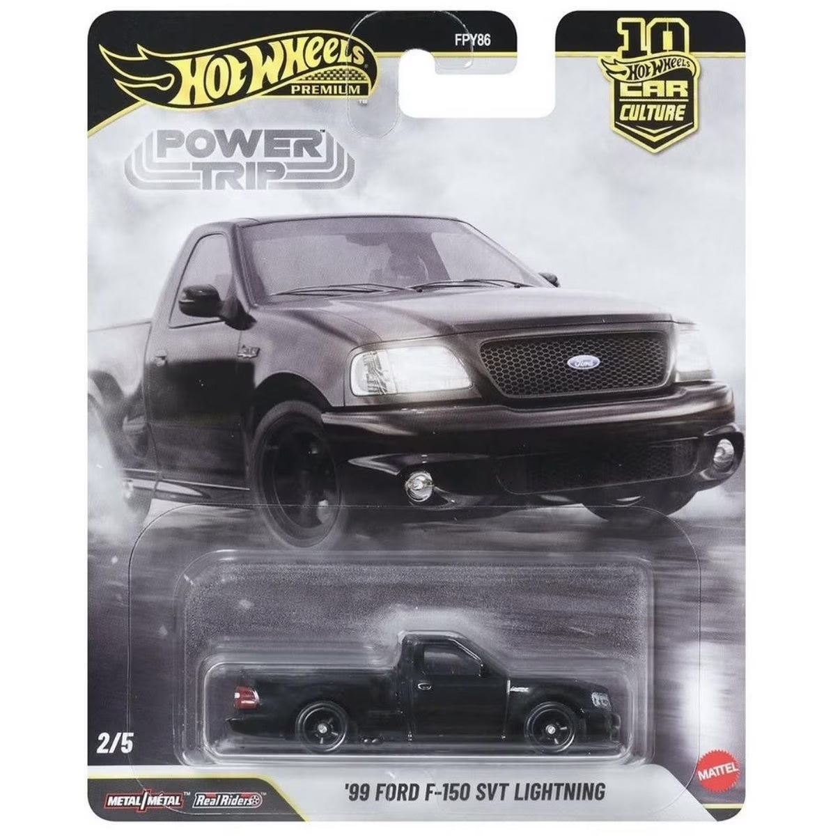 Hot Wheels Premium 1:64 Car Culture Power Trip Case R Set of 5 FPY86-961R
