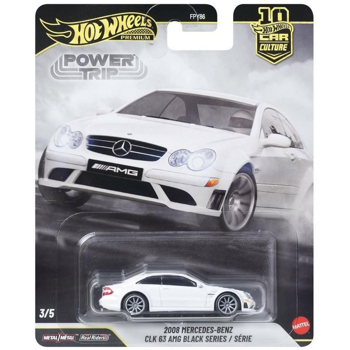 Hot Wheels Premium 1:64 Car Culture Power Trip Case R Set of 5 FPY86-961R