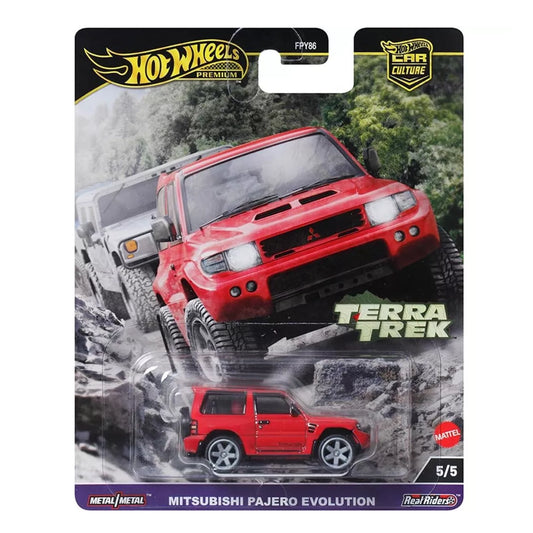 Hot Wheels Premium 1:64 Car Culture Mitsubishi Pajero Evolution