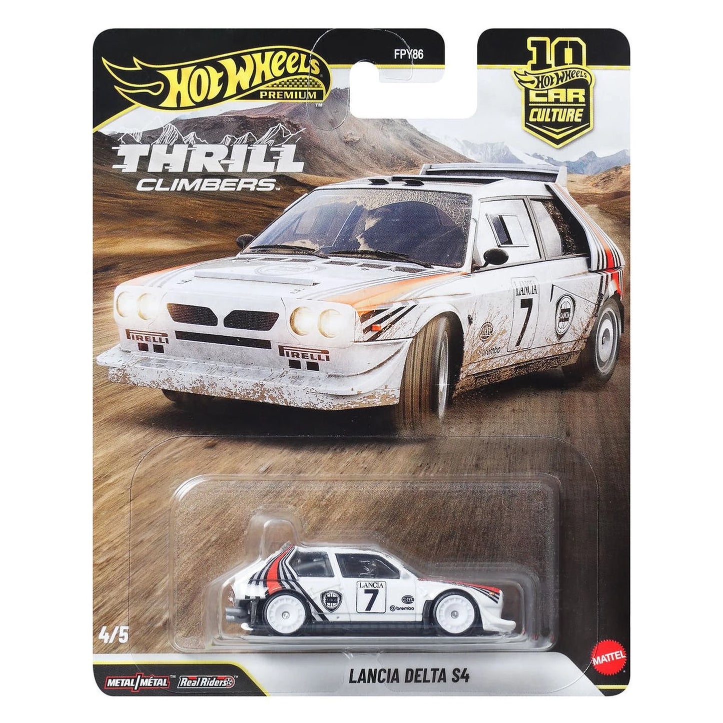 Hot Wheels Premium 1:64 Car Culture Thrill Climbers Set of 5 Case Q