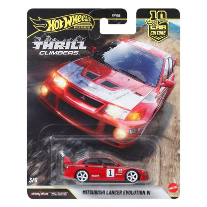 Hot Wheels Premium 1:64 Car Culture Thrill Climbers Set of 5 Case Q