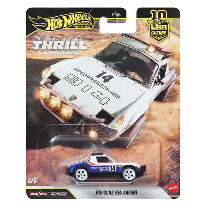 Hot Wheels Premium 1:64 Car Culture Thrill Climbers Set of 5 Case Q