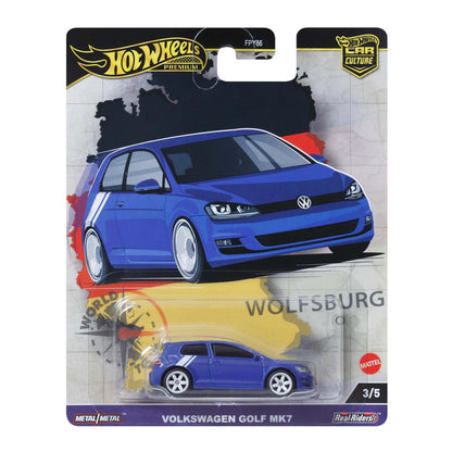 Hot Wheels Premium 1:64 Car Culture Volkswagen Golf MK7