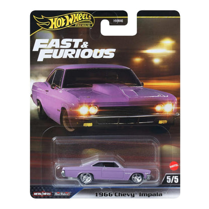 Hot Wheels Premium 1:64 Fast and Furious 1966 Chevy Impala