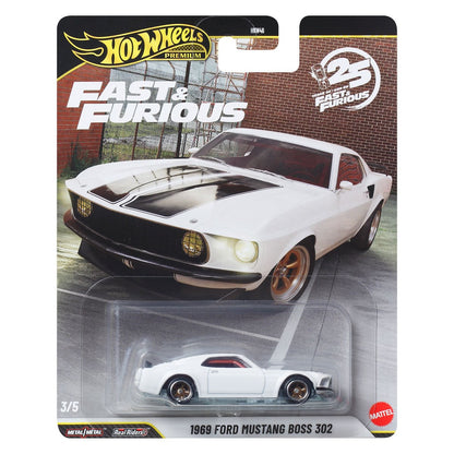 Hot Wheels Premium 1:64 Fast and Furious 25th Anniversary Case N Case of 10