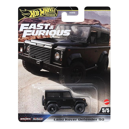 Hot Wheels Premium 1:64 Fast and Furious Land Rover Defender 90