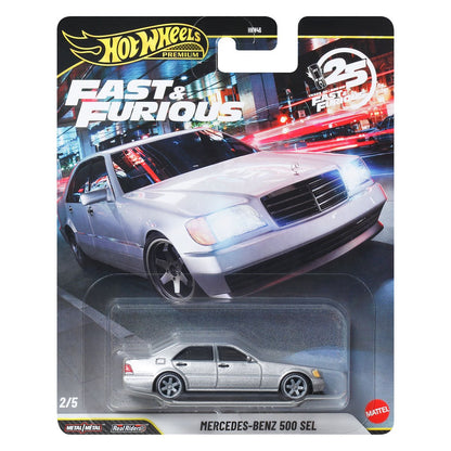 Hot Wheels Premium 1:64 Fast and Furious 25th Anniversary Case N Case of 10