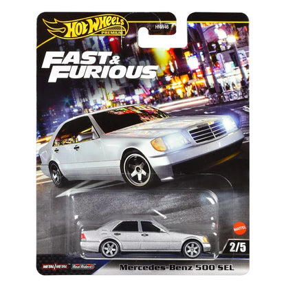 Hot Wheels Premium 1:64 Fast and Furious Mercedes-Benz 500 SEL