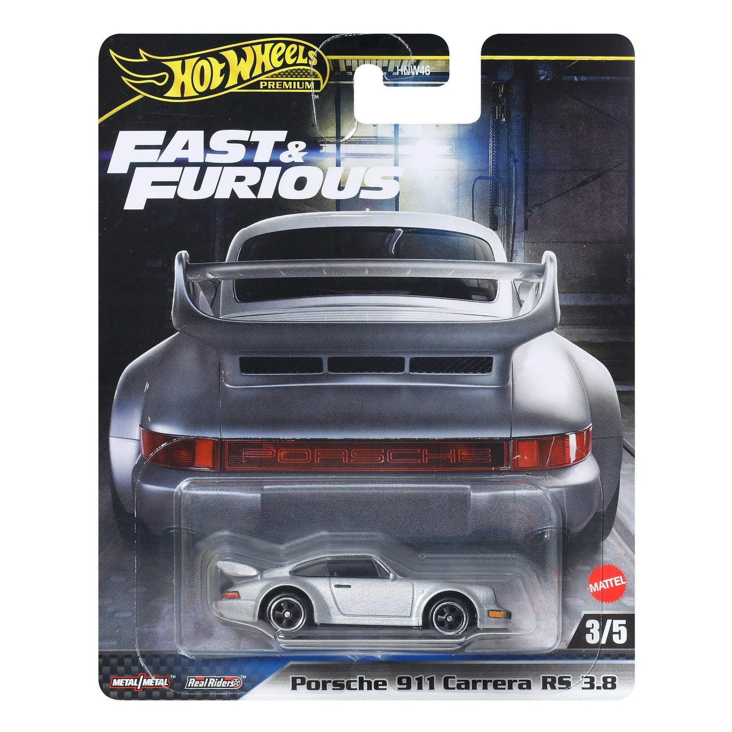 Hot Wheels Premium 1:64 Fast and Furious Porsche 911 Carrera RS 3.8