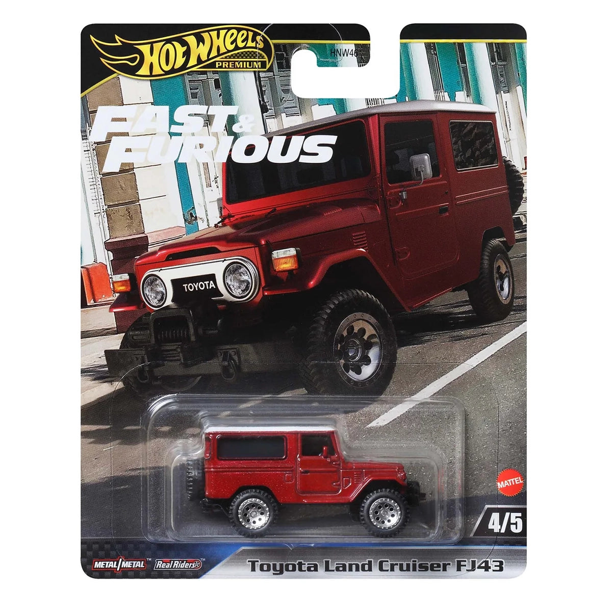 Hot Wheels Premium 1:64 Fast and Furious Toyota Land Cruiser FJ43