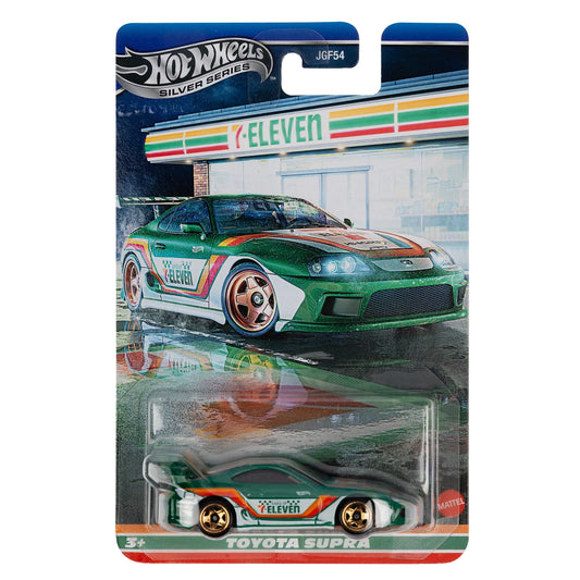Hot Wheels Silver Series 1:64 Toyota Supra 7 Eleven