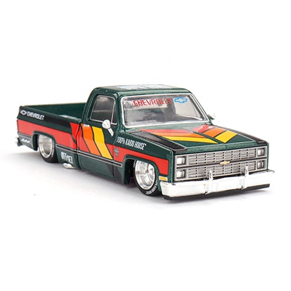 Kaido House 1:64 Chevrolet Silverado Kaido Works V3 Dark Green KHMG226