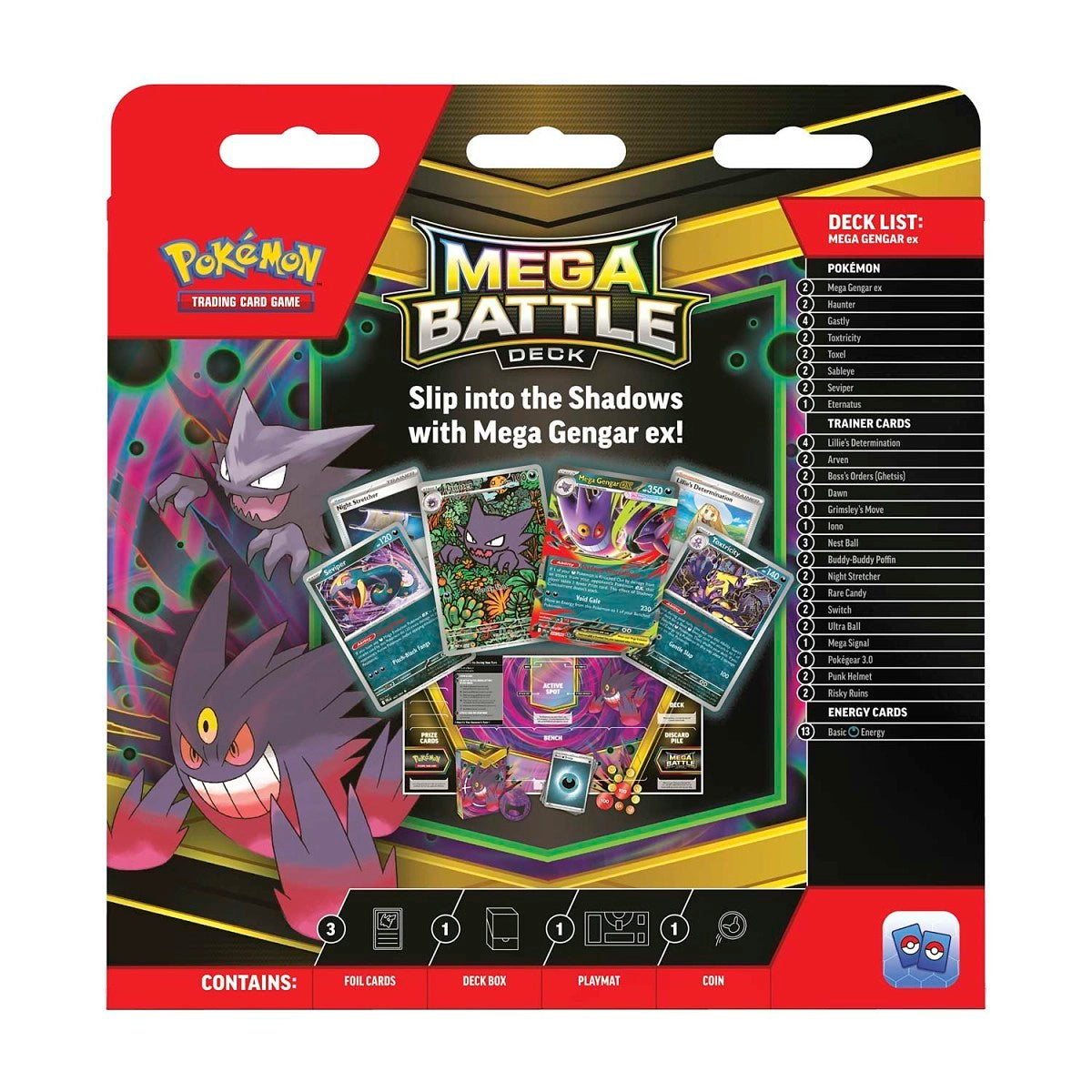 Pokémon TCG Mega Battle Deck-Mega Gengar ex