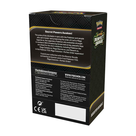 Pokémon TCG Mega Evolution Perfect Order Booster Bundle