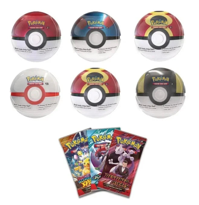 Pokémon TCG Costco 6 Pack Poke Balls Bundle
