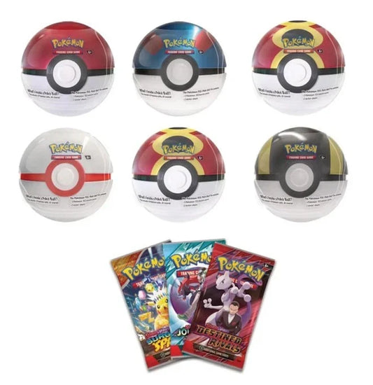 Pokémon TCG Costco 6 Pack Poke Balls Bundle