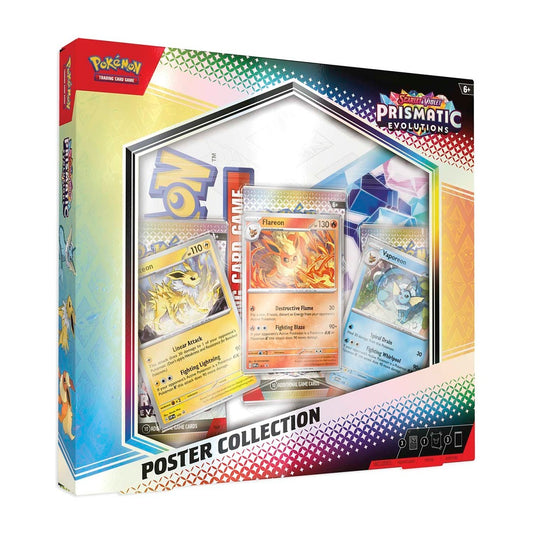 Pokémon TCG Scarlet & Violet Prismatic Evolutions Poster Collection