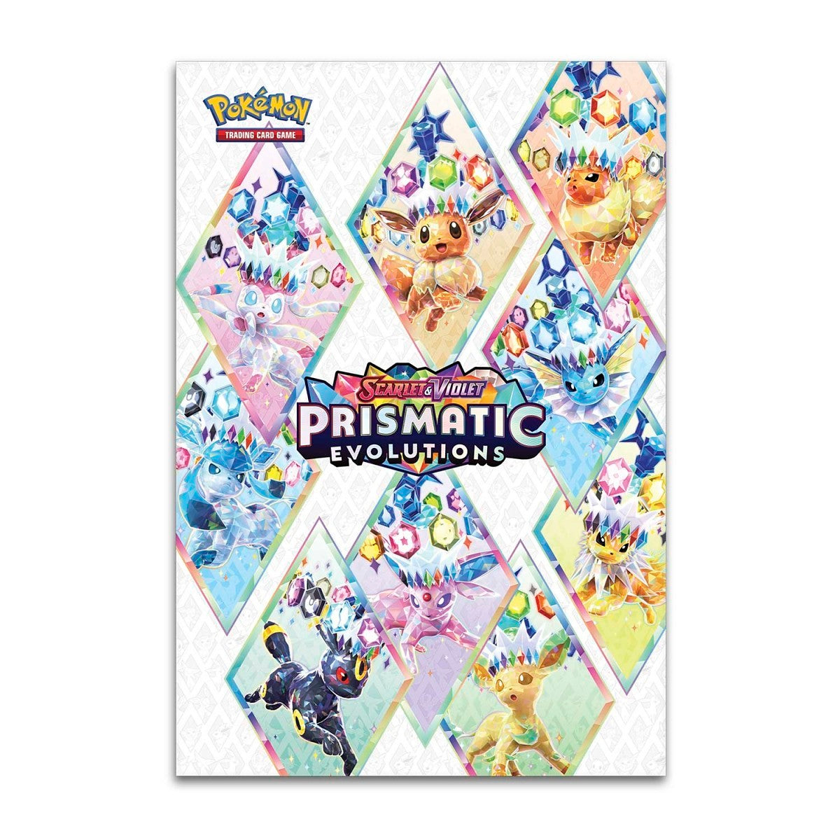 Pokémon TCG Scarlet & Violet Prismatic Evolutions Poster Collection