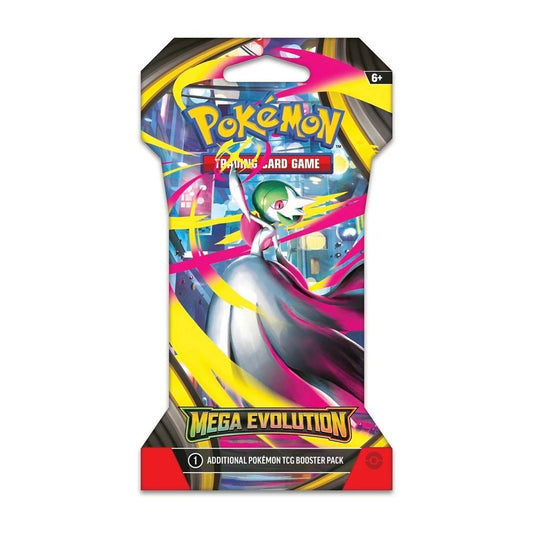 Pokemon TCG Mega Evolution Sleeved Booster Pack (10 Cards)