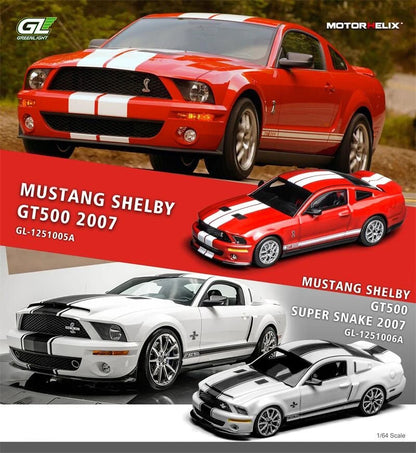 Motorhelix x Greenlight 1:64 Ford Mustang Shelby GT500 2007